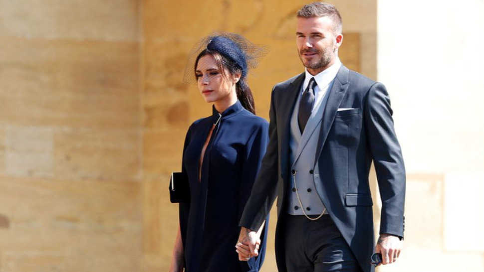 David Beckham Attended the Royal Wedding Wearing Kim Jones's First Dior  Homme Designs