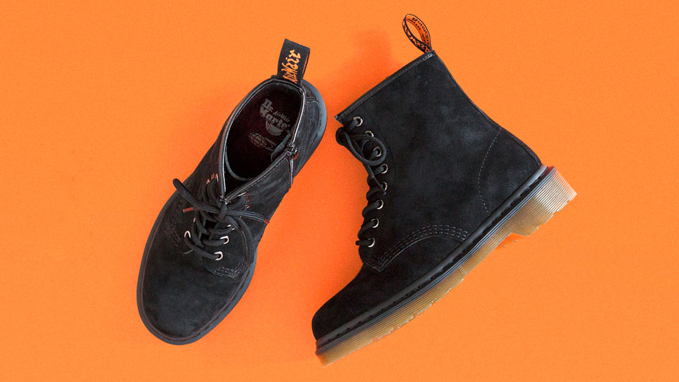 Typically hatch Proverb Beams Japan Teams Up With Dr. Martens for Soft Suede 1460 Boots