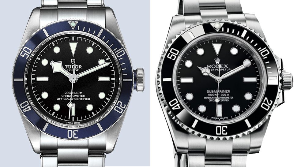 difference between rolex and tudor