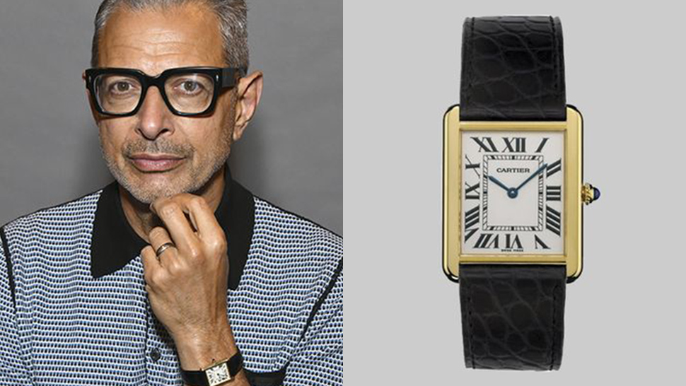 Jeff Goldblum's Cartier Watch