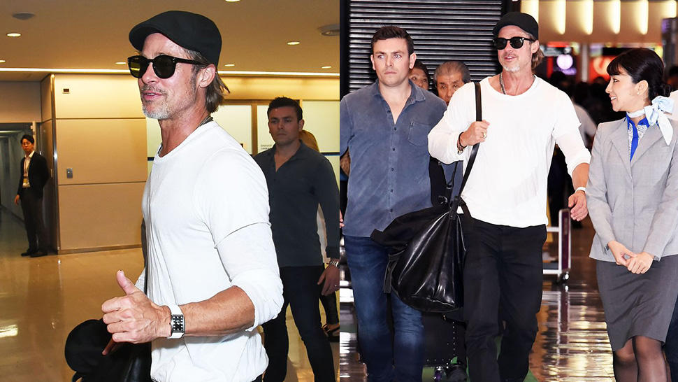 Marcolin - Actor Brad Pitt spotted wearing TOM FORD N°6 from the