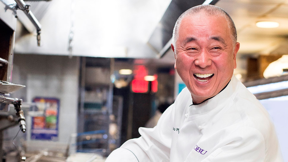 Chef Nobu Matsuhisa Demonstrates the Right Way to Eat Sushi