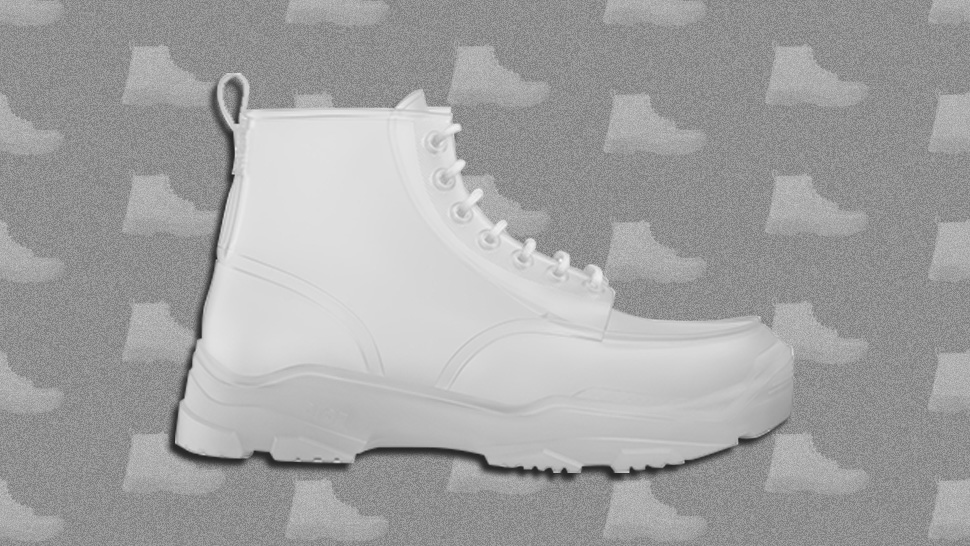 dior transparent boots