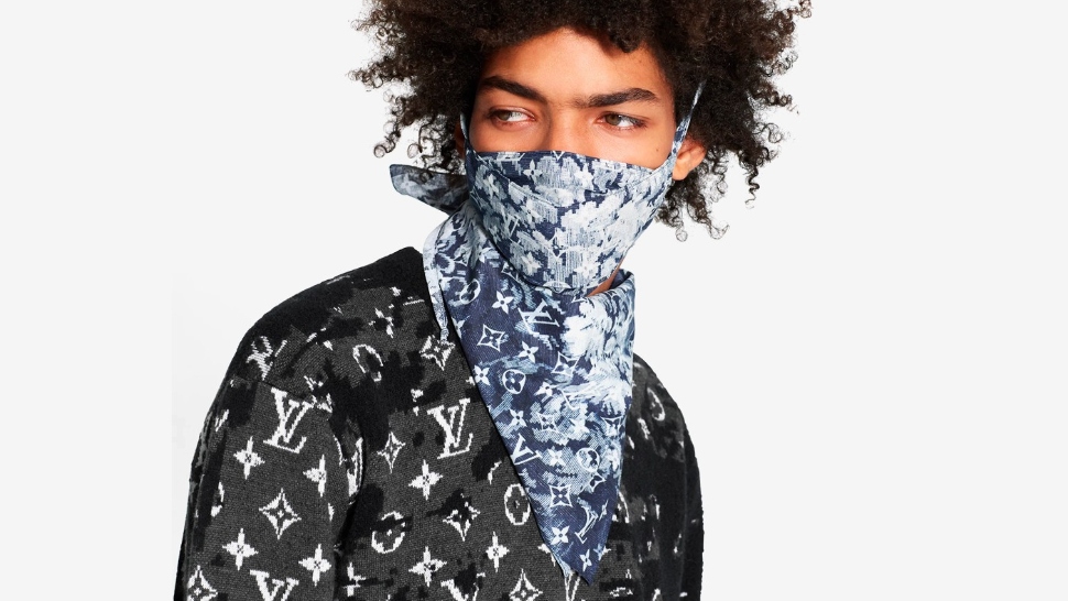 Louis Vuitton Monogram Tapestry Bandana and Mask Set Pricing and Where to  Buy