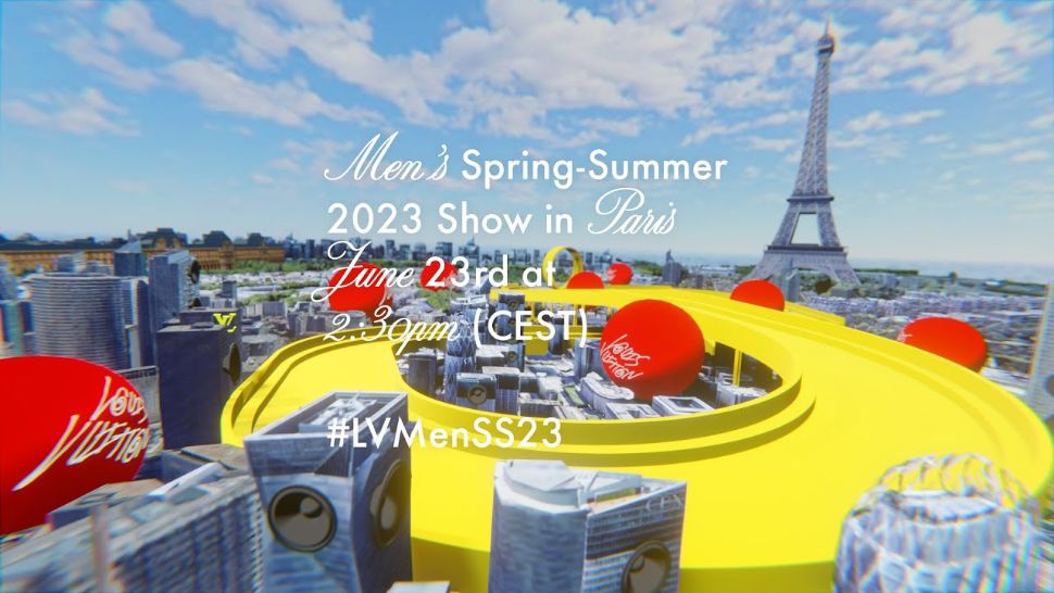Watch LOUIS VUITTON Spring Summer 2022 Show Live on DSCENE