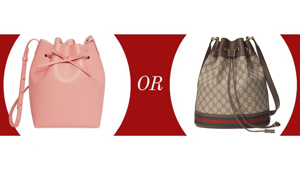Which would you rather . . . for a luxury crossbody bag? We