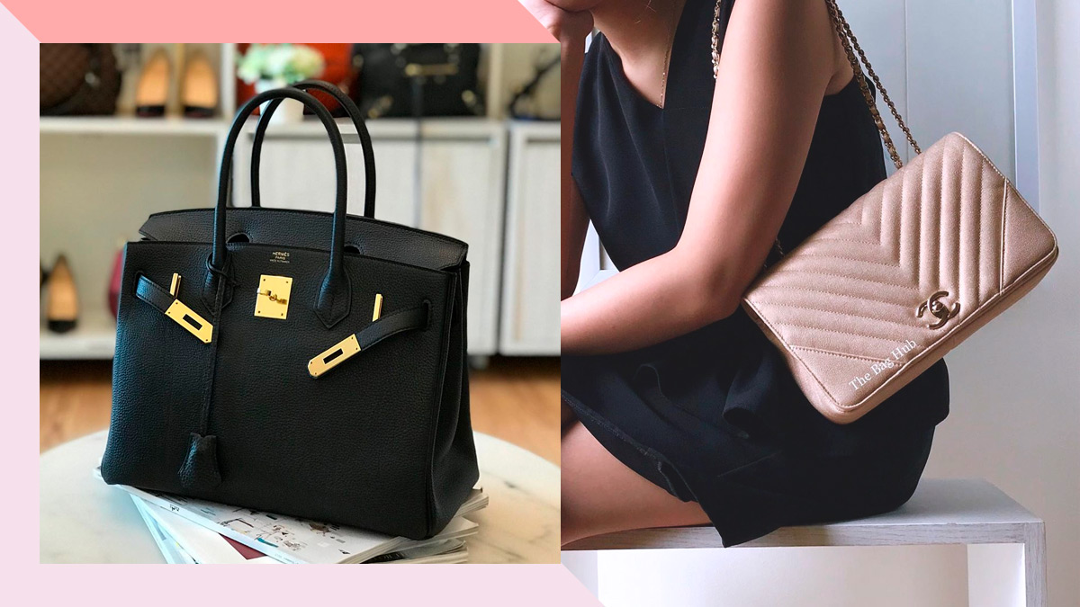 Preloved Secondhand Luxury Designer handbags, wallets, and