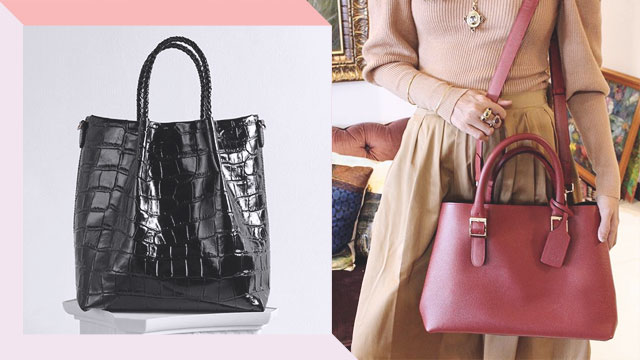Pia Wurtzbach's designer bag is simple and sleek