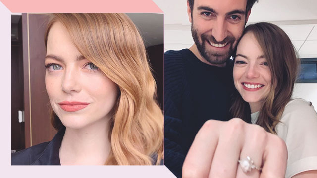 You Have To See Emma Stone's Unconventional Engagement Ring