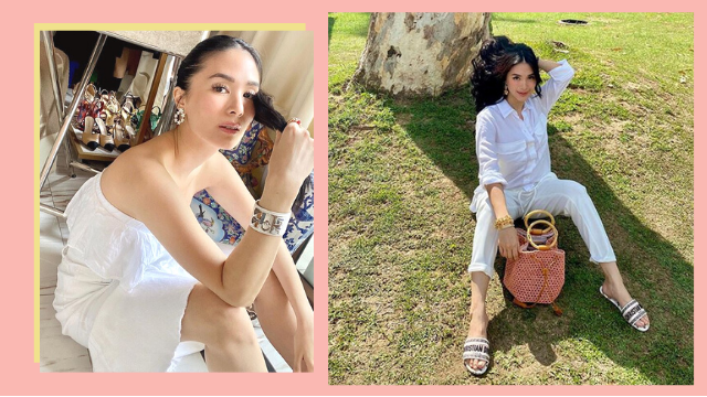 White Outfit Ideas From Heart Evangelista That Always Look Classy