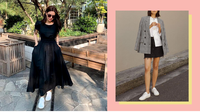 How to Wear Sneakers With a Dress: 3 Outfit Ideas