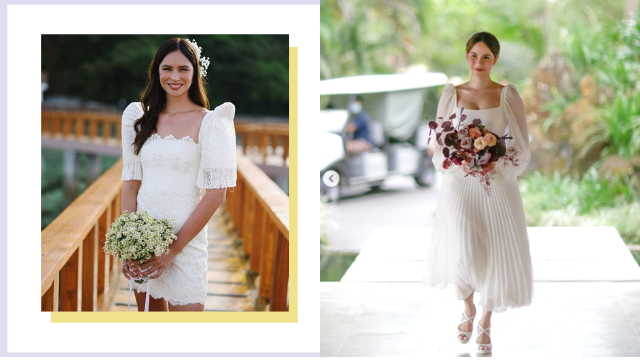 Short Wedding Dress Ideas As Seen On Pinay Celebrities