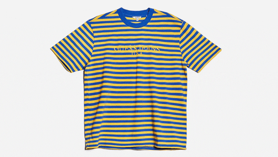 Hoge blootstelling Vulgariteit Per ongeluk A$ap Rocky's Collab With Guess Is Perfect For Anyone Who Loves Stripes