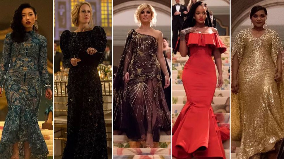 Image result for ocean's eight met gala scene