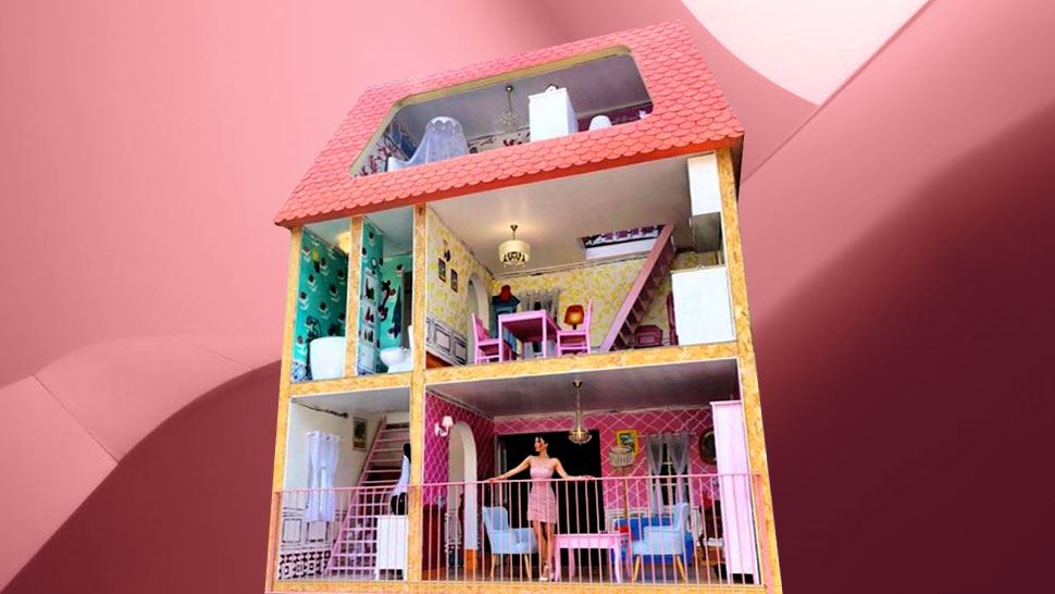 barbie girl doll house