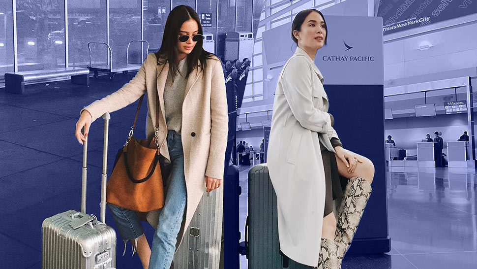 GMA News - LOOK: 8 stylish airport outfit ideas from your favorite  celebrities  📷: @lovipoe on IG