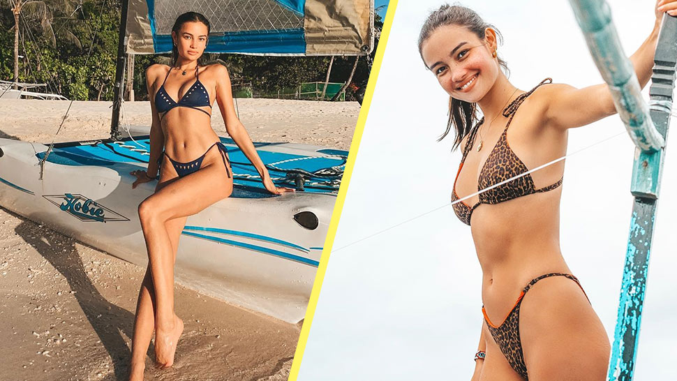 Kelsey Merritt Visited Philippine Beaches Wearing the Cutest Bikinis.