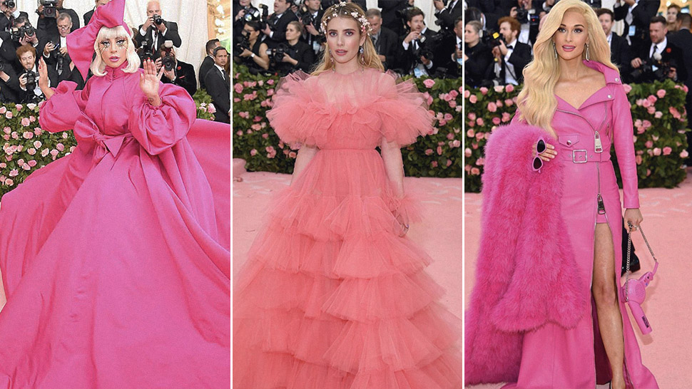 Emma Roberts Pink Dress Met Gala 2019