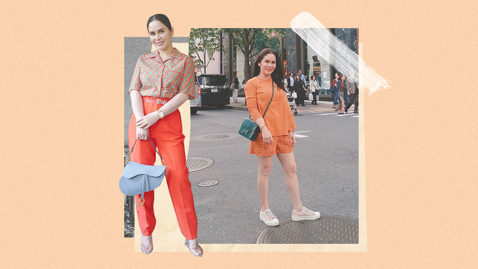 Lotd: Jinkee Pacquiao Wearing Orange Outfits