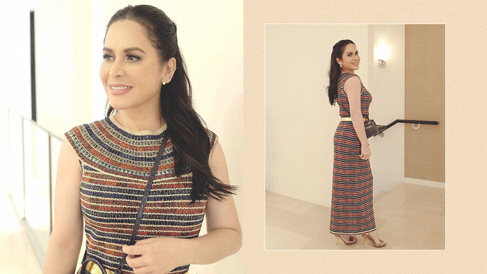 Jinkee Pacquiao , her very expensive and lovely outfit, she's The Real  Queen 