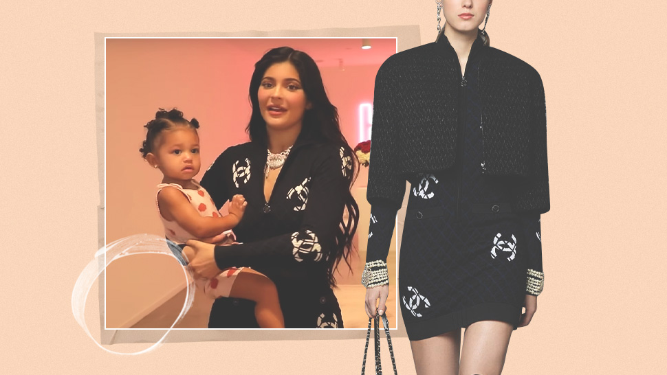 Kylie Jenner and Stassie wear matching knitted Chanel outfits before boozy  night out