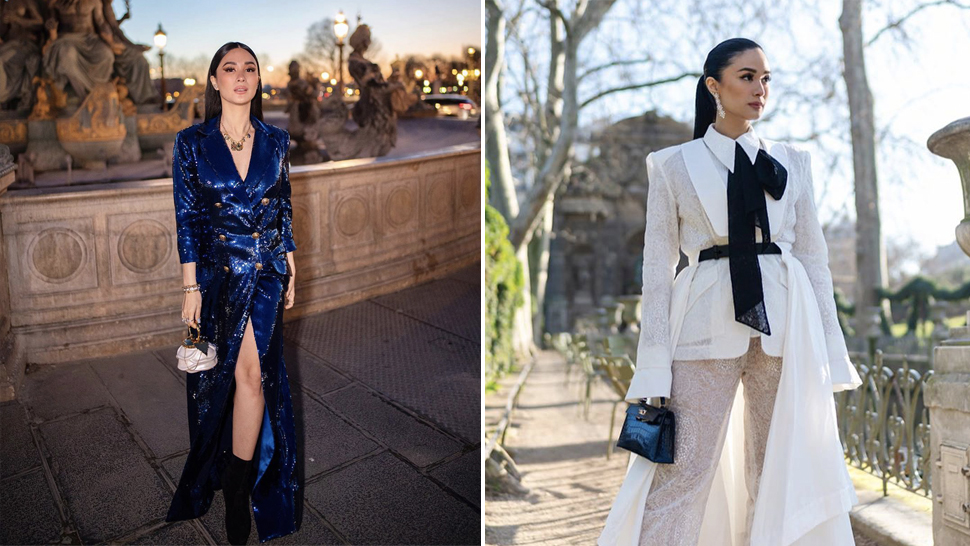 All Of Heart Evangelista's Biggest Fashion Moments In Paris