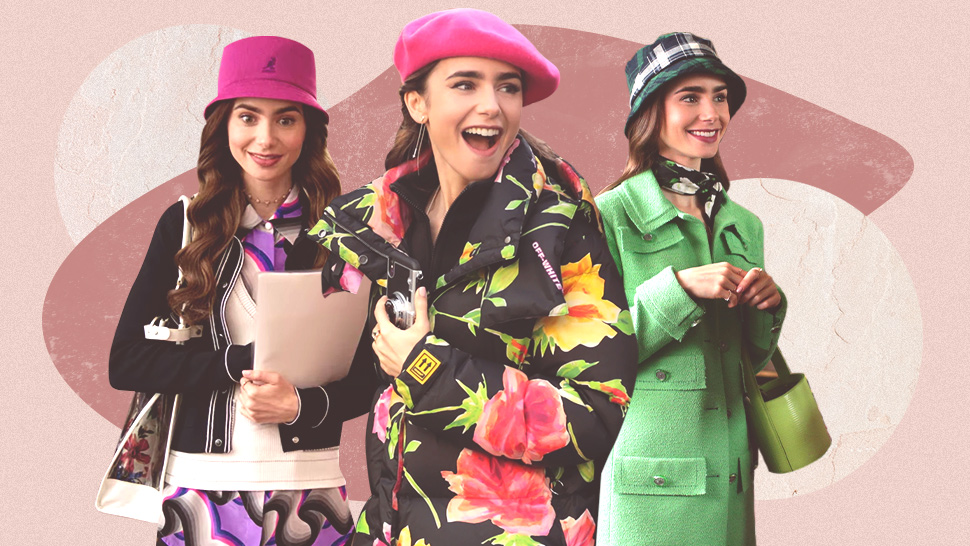 Emily In Paris Fashion Trends: Berets & Bucket Hats