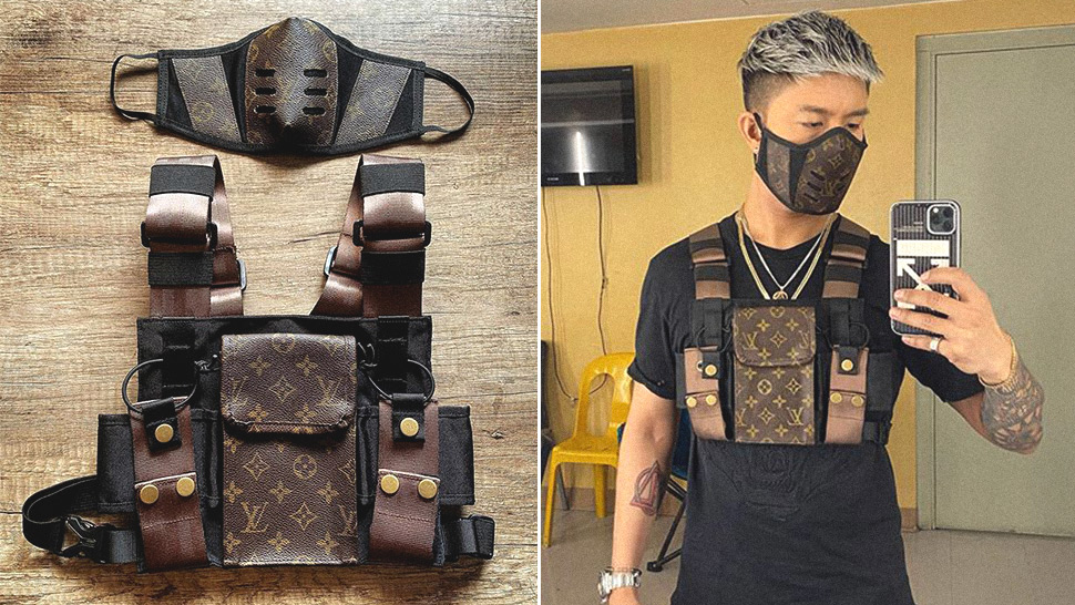 Kris Lawrence Reworks Designer Items Into Face Masks And Bags