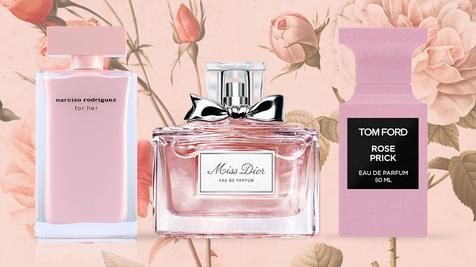women's perfume pink bottle