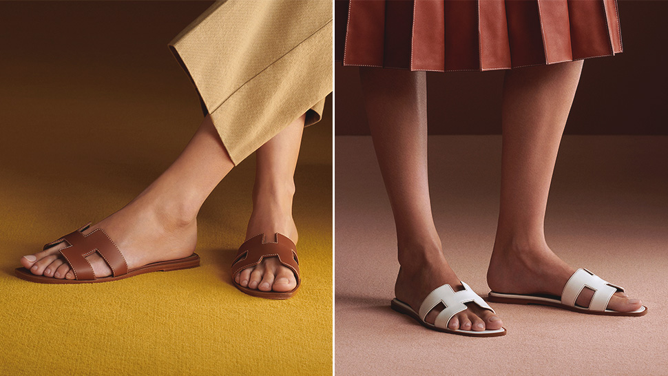 How Do Hermes Oran Sandals Fit 