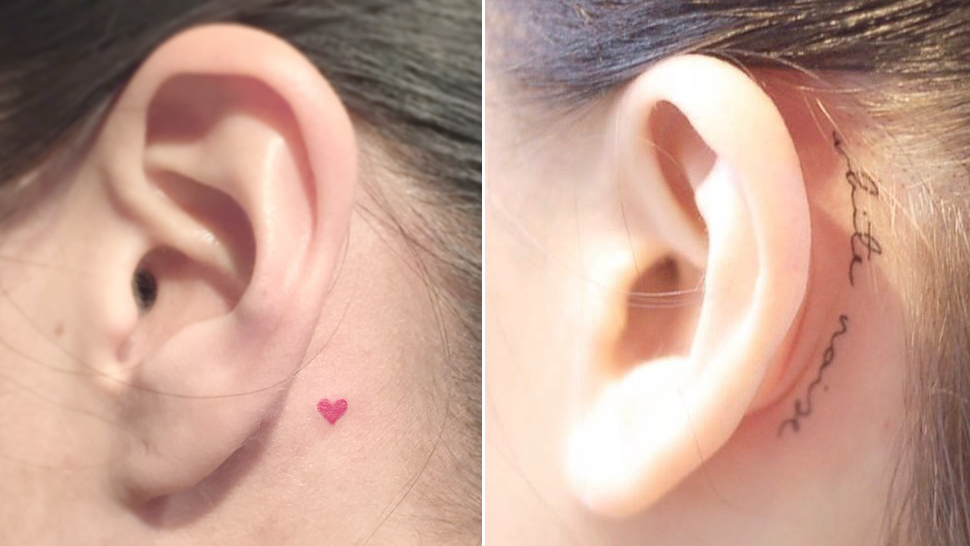 55 Cute Behind the Ear Tattoos for Girls  Ear tattoo Design Ideas  Small  Tattoos for Women  YouTube