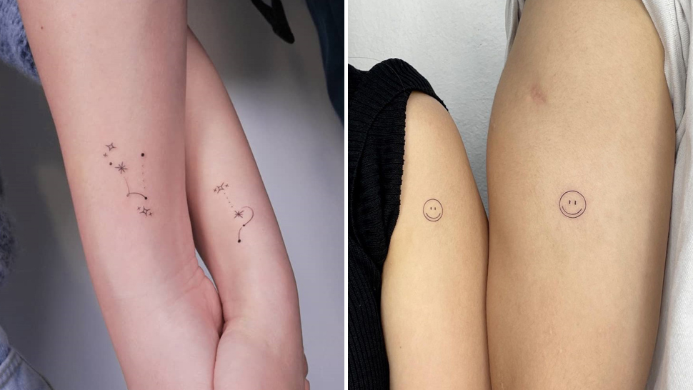 Tiny matching tattoo ideas
