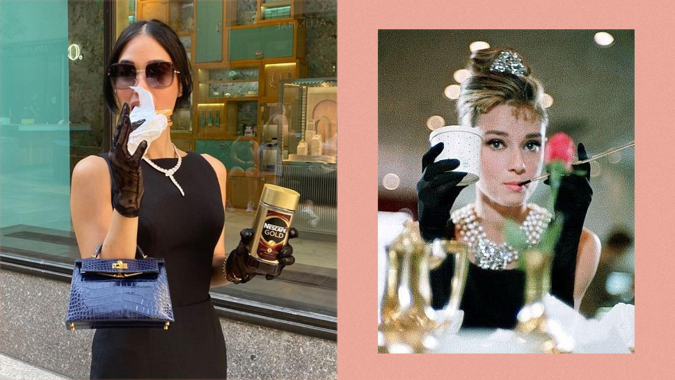 Heart Evangelista Recreated Audrey Hepburn Breakfast At Tiffany's