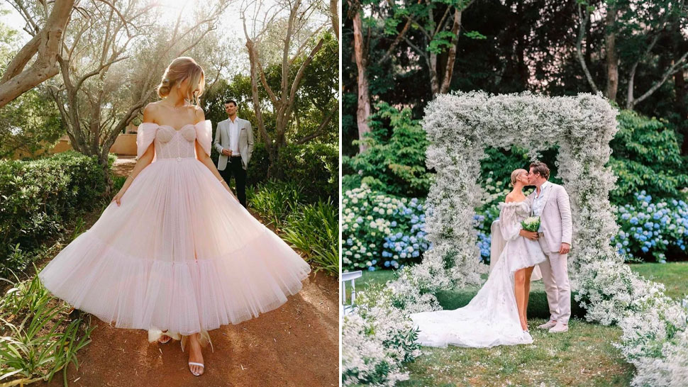 15 Fresh And Fun Garden Wedding Dress Styles