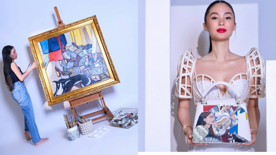 How Heart Evangelista turned an accident into a very expensive work of art