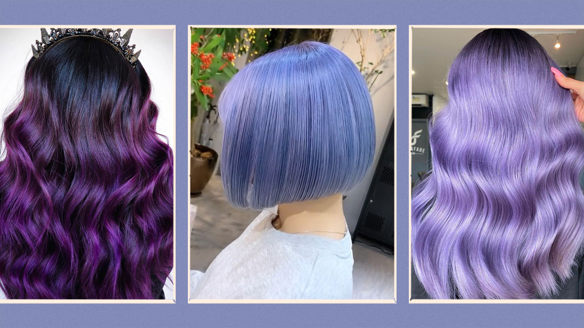 10 Very Peri And Violet Hair Colors That Anyone Can Pull Off