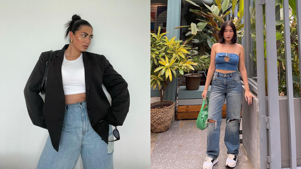 10 To A Crop Top With High-waisted Jeans