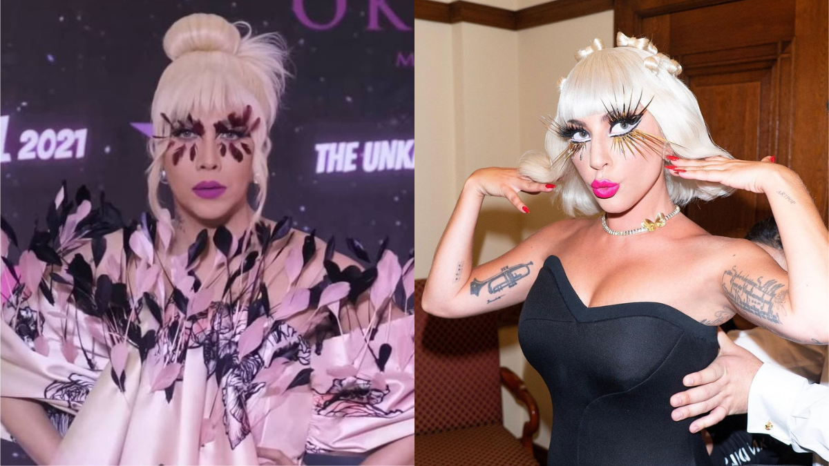 Look: Vice Ganda's Lady Gaga-inspired Makeup Look At The 2021 Unkabogaball
