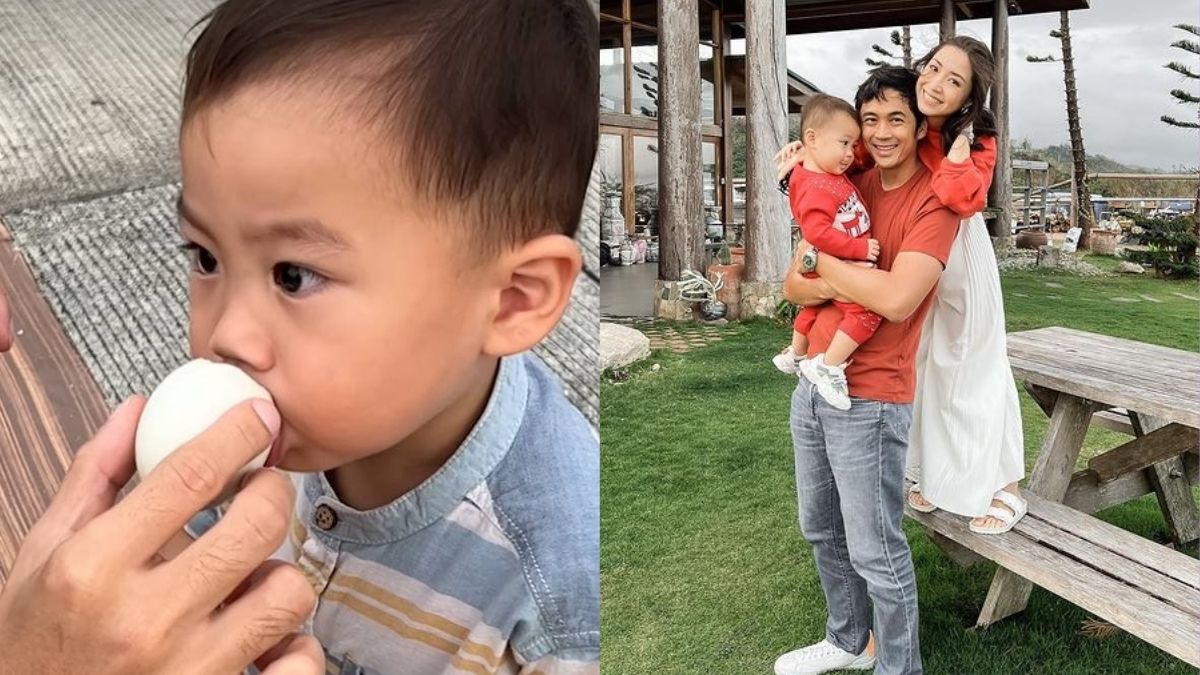 Kryz Uy and Slater Young's Son Crying for Balut is So Adorable