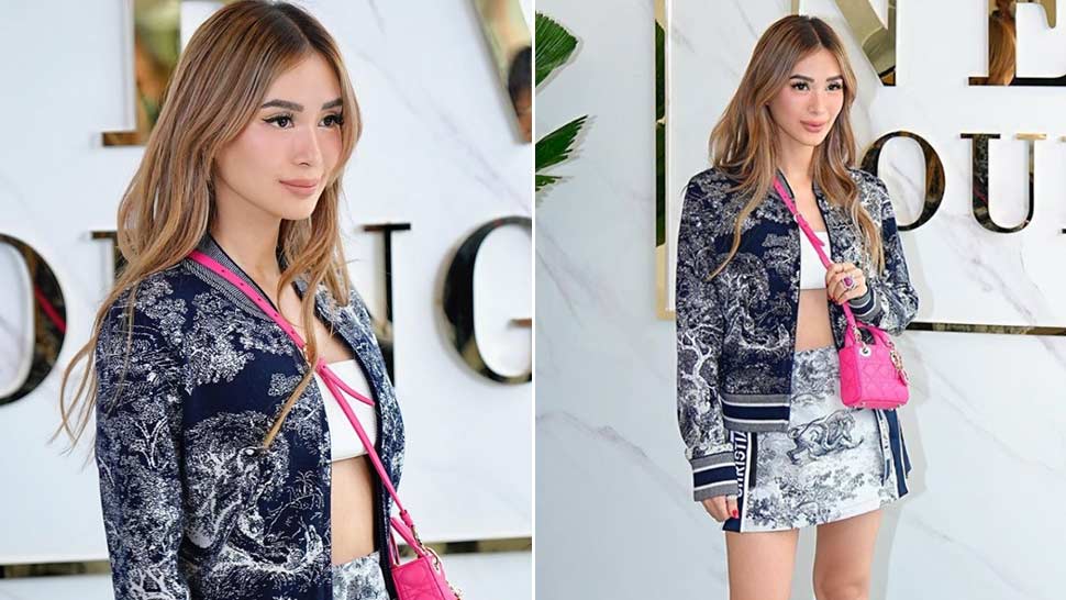 Look: Heart Evangelista Looks Sporty Chic In Head-to-toe Dior