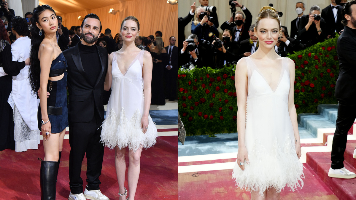 Emma Stone Rewore Her Wedding Dress for the 2022 Met Gala