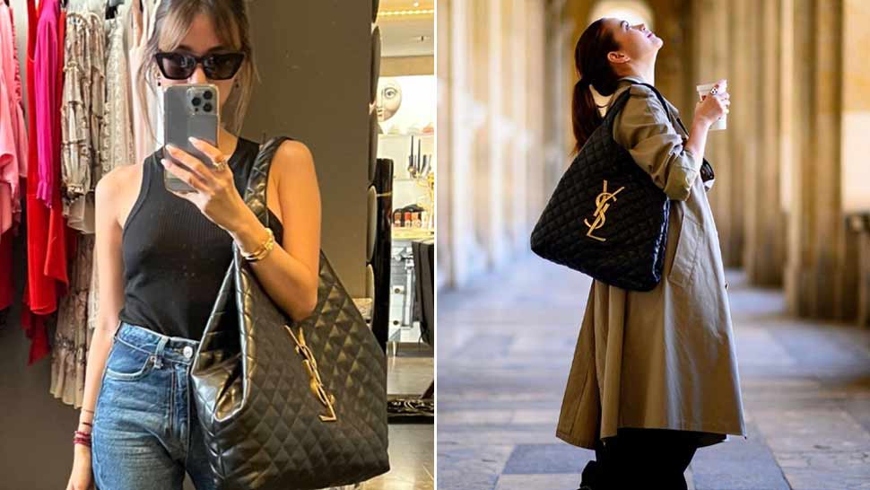 How Much Is The Saint Laurent Icare Tote Worn By Heart Evangelista And Bela  Padilla?