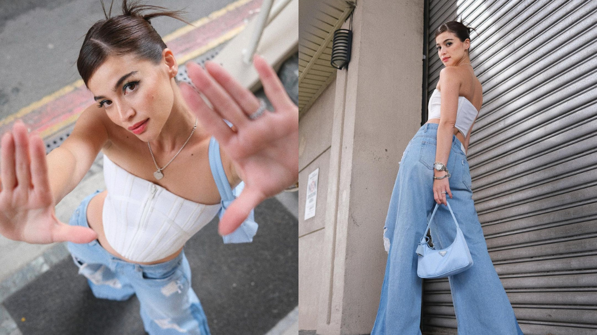 Anne curtis outfit inspo. Click the yellow cart to buy #outfit