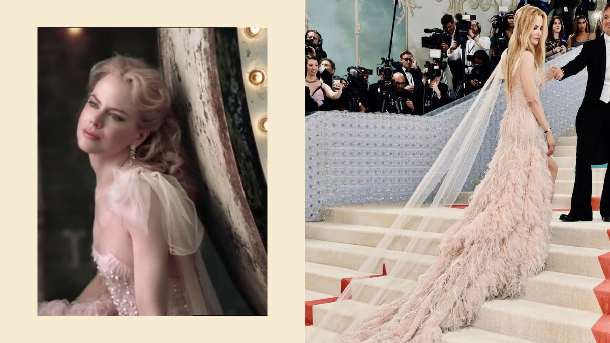 Look: Nicole Kidman Re-wore Her Iconic Chanel No. 5 Dress To The 2023 Met  Gala