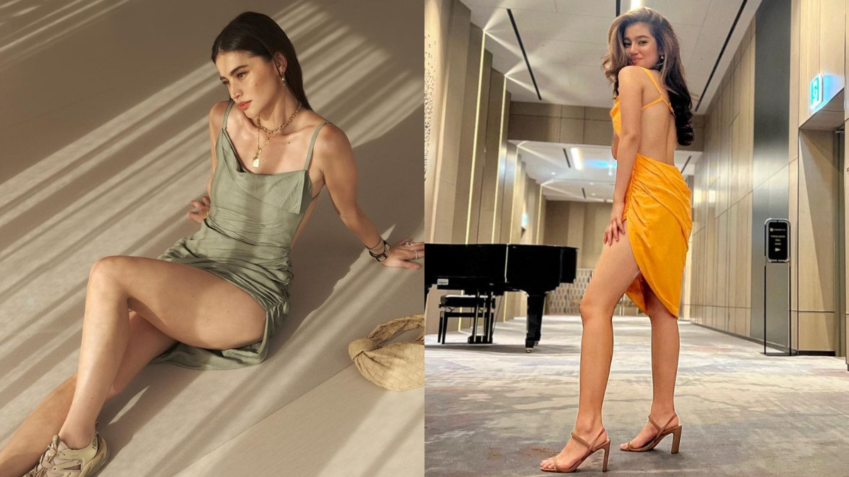 Anne Curtis And Belle Mariano Wearing The Jacquemus La Robe