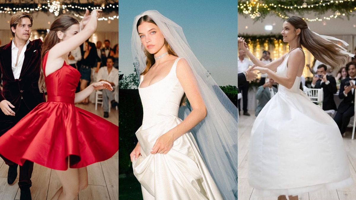 List: Barbara Palvin's Bridal Dresses In Her Wedding With Dylan Sprouse