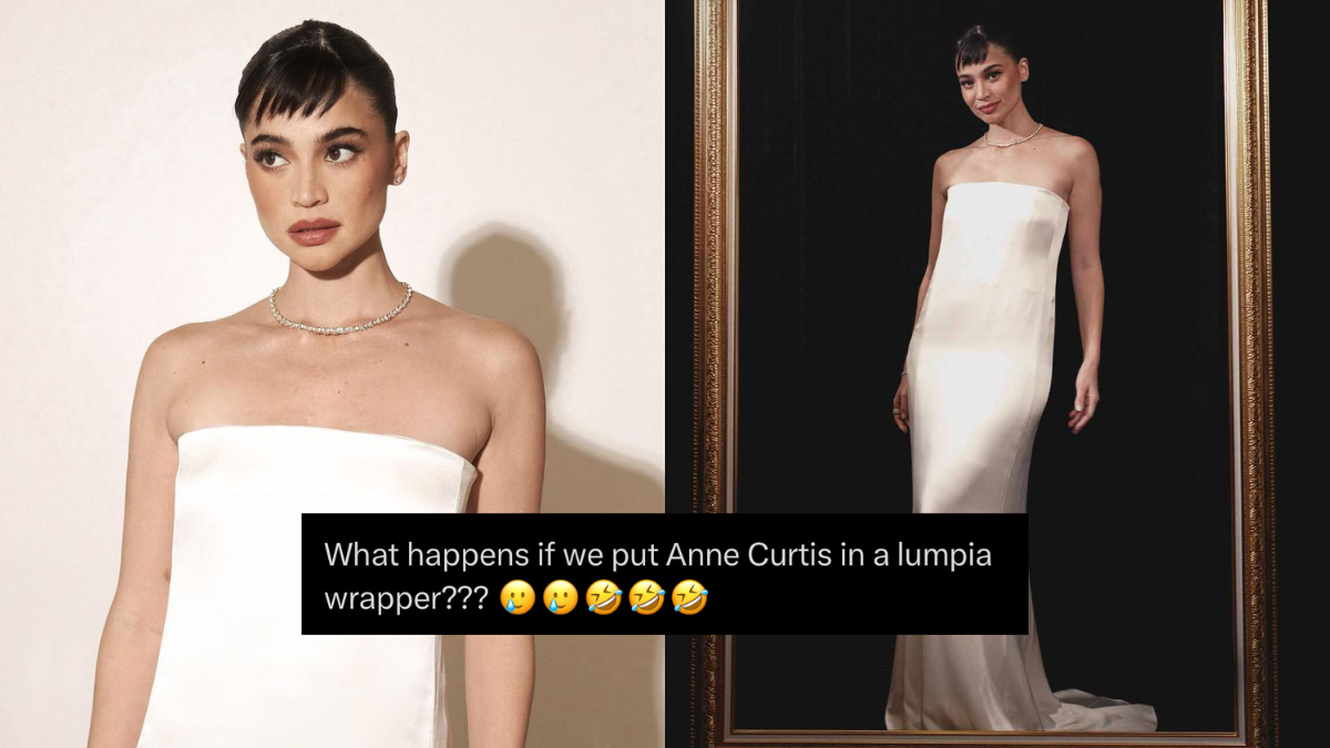 Shop: The Exact Saint Laurent lumpia Dress Anne Curtis Wore To