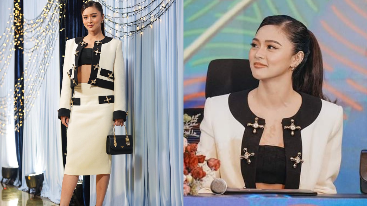Kim Chiu, gets teased by her co-hosts because of her OOTD