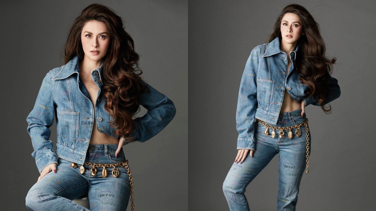 Look: Marian Rivera's Chanel Denim Ootd For Her Pre-38th Birthday Shoot