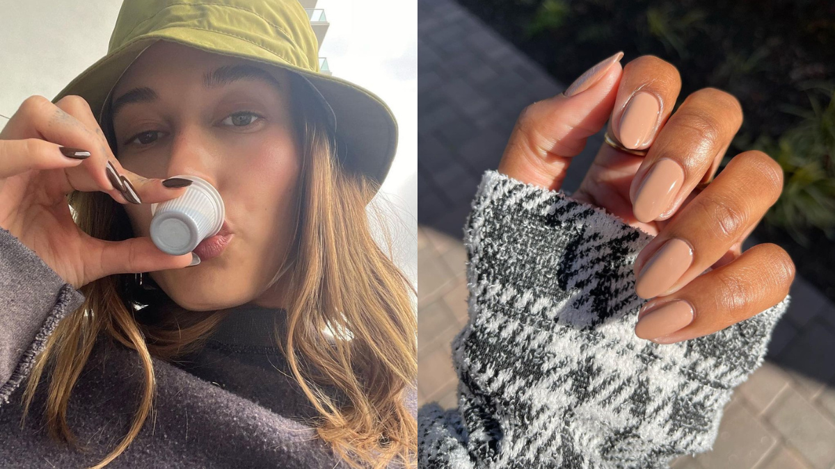 How To Recreate The Latte Nails Trend On Tiktok